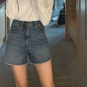 Madewell Classic Blue Denim Women's Shorts